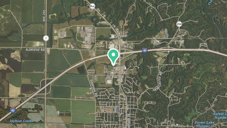 Map of Delta Ridge RV Park
