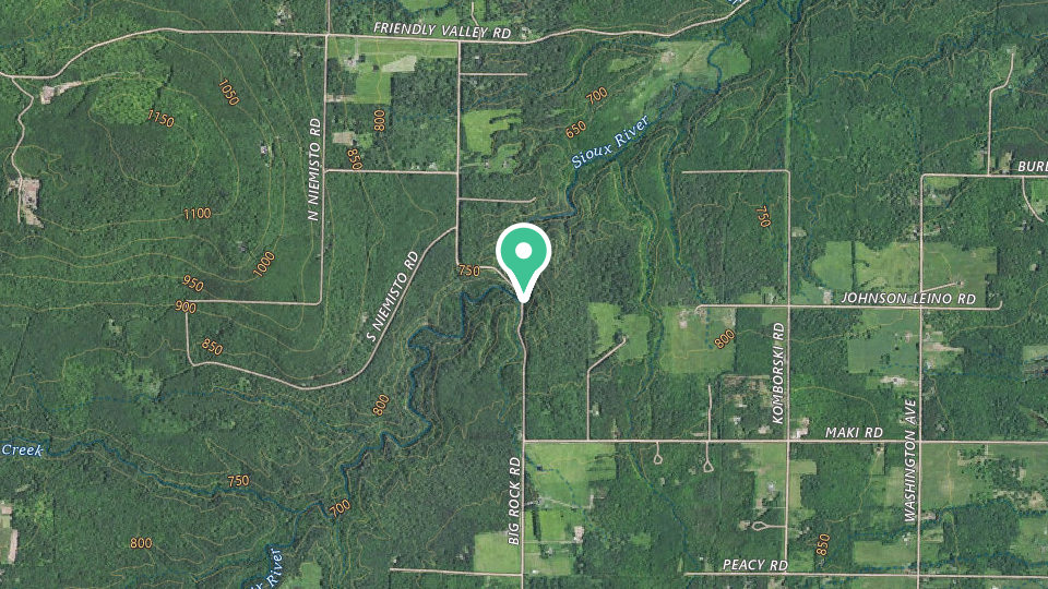 Map of Big Rock Campground