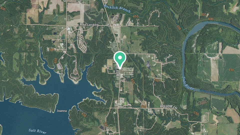 Map of Adventure Out RV Park