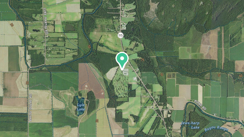 Map of Gator Grounds RV Resort