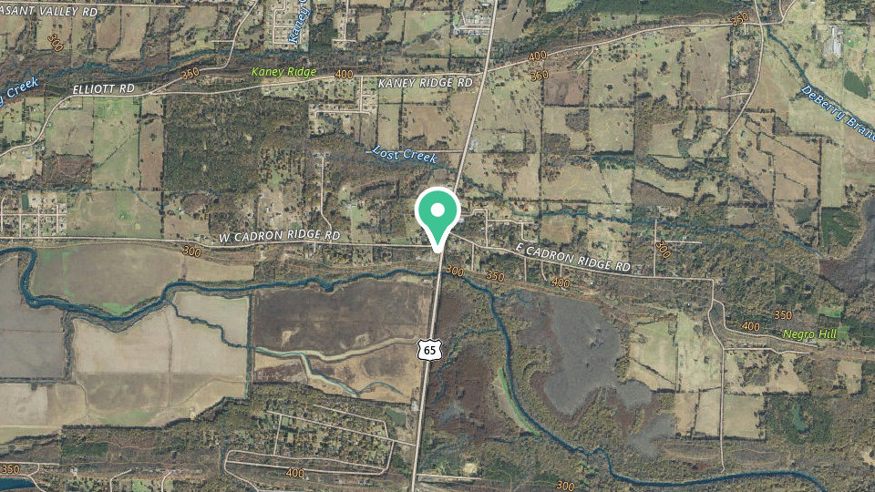 Map of Hilltop RV Resort