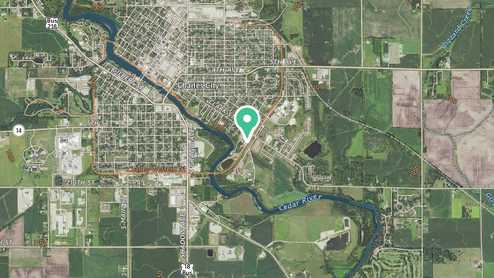 Map of R Campground