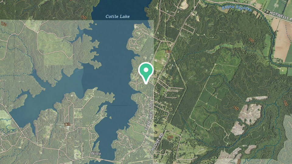 Map of Hidden Treasure RV Resort, LLC