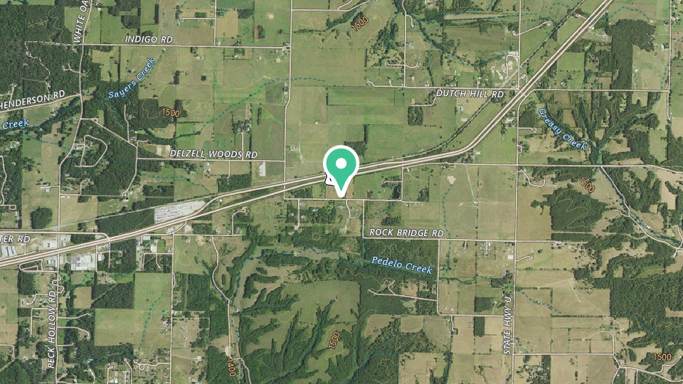 Map of The Hook-Up RV Park