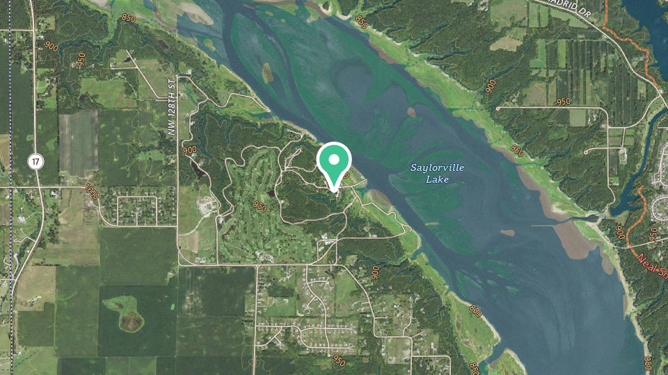 Map of Jester Park Campground