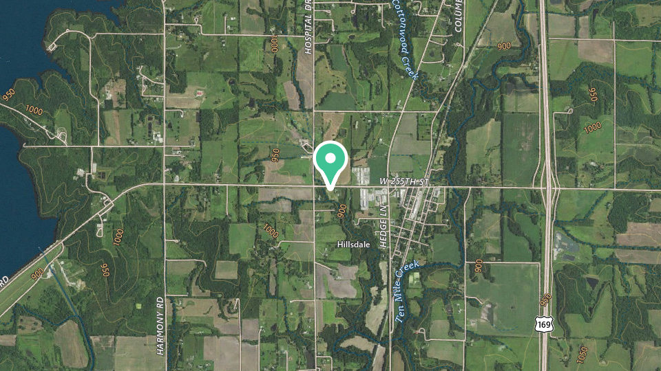 Map of Shady Acres Rv Park