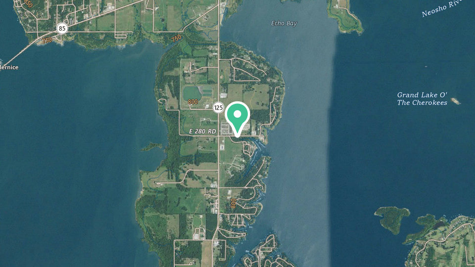 Map of Monkey Island Resort