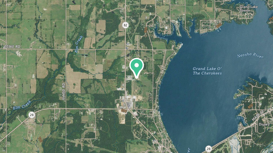 Map of Crooked Creek RV Park