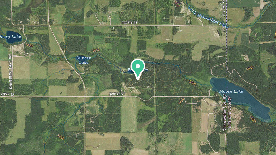 Map of The Black Lantern Resort & Campground