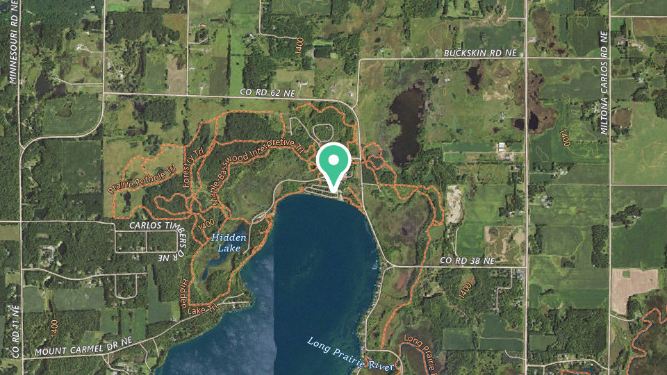 Map of Lower Campground