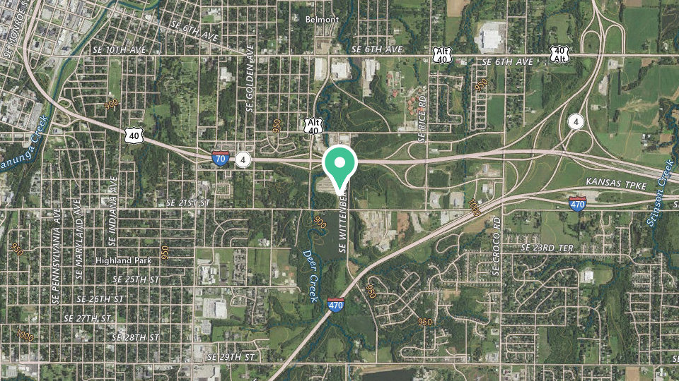Map of Deer Creek Valley RV Park