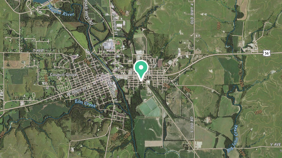 Map of Saddlerock RV park