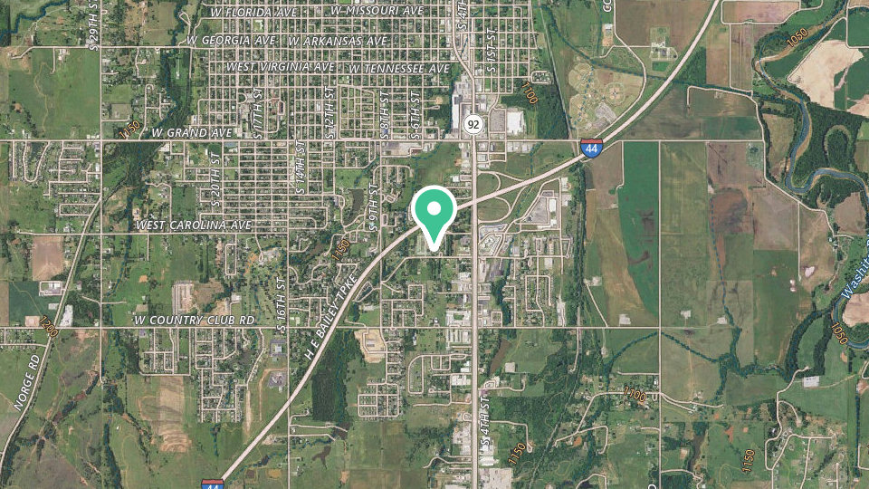 Map of Pecan Grove RV Resort