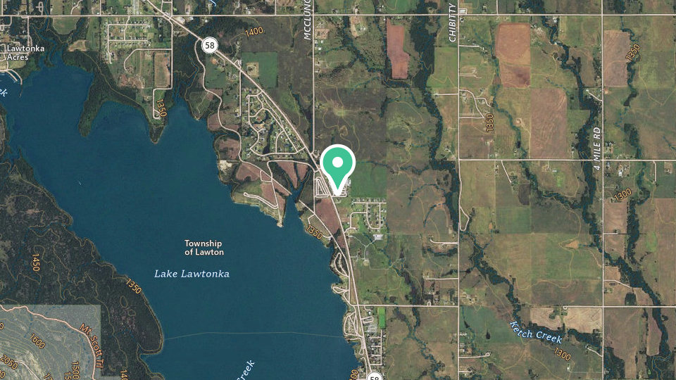 Map of Pinnacle Peak RV Park/ THE PEAK