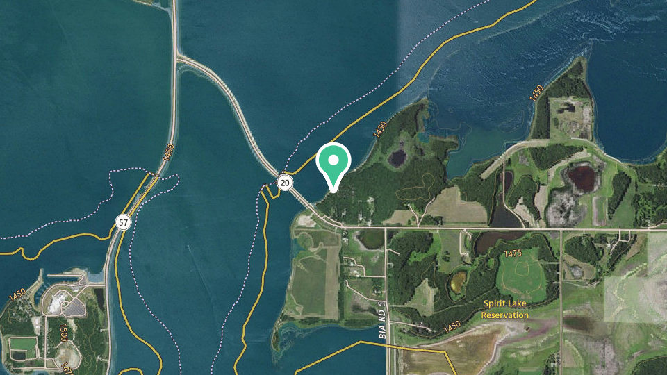Map of Lakeside Haven Campground
