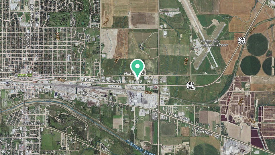 Map of BLUE RV Park