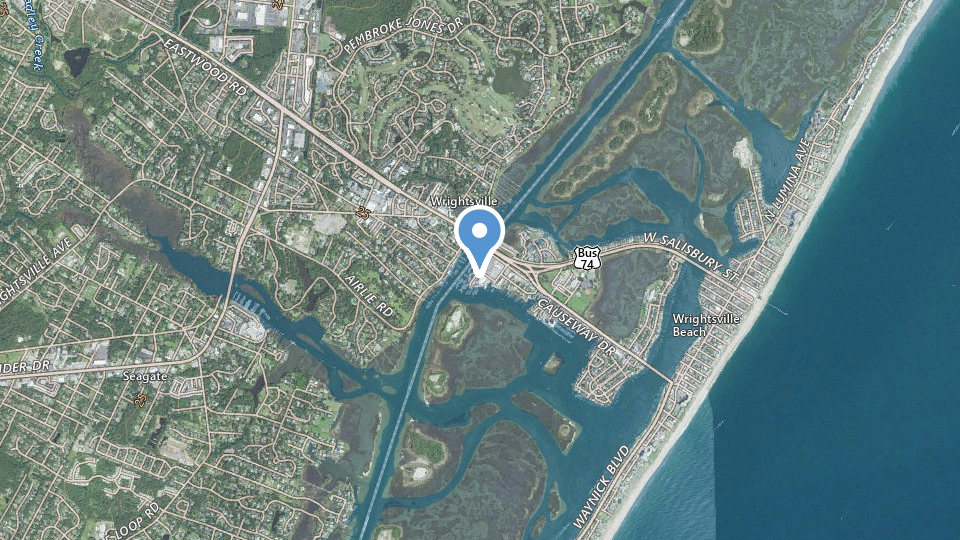 Map of Marina Street