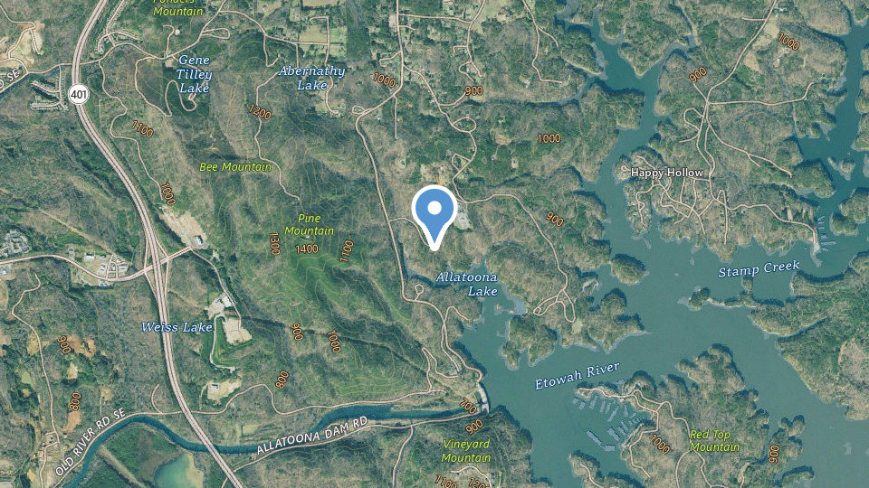 Map of Freedom Waves Boat Rental