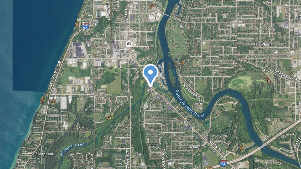 Map of St Joseph Boat Rentals