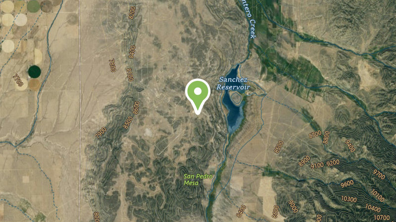 Satellite view of Wild Horse Mesa