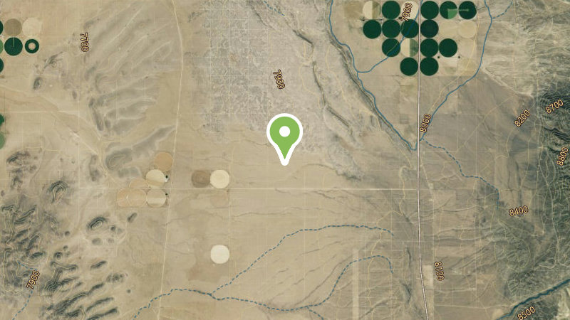 Satellite view of San Luis Valley Ranches