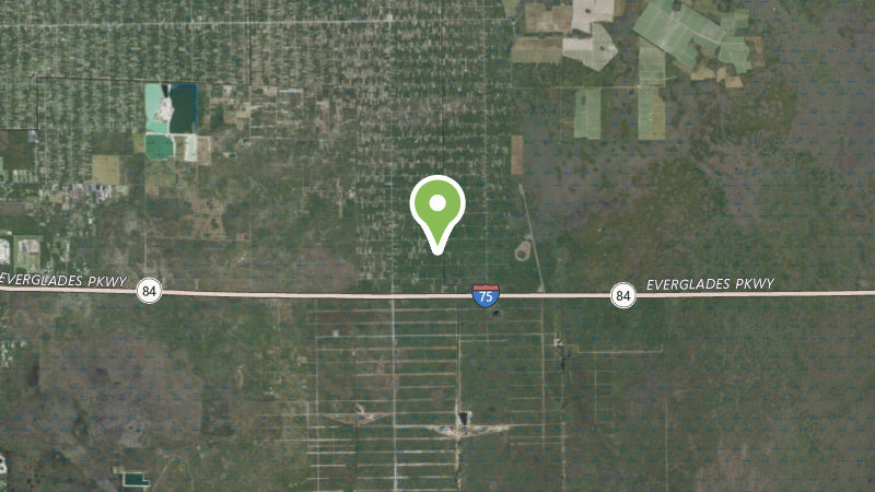 Satellite view of Golden Gate Estates