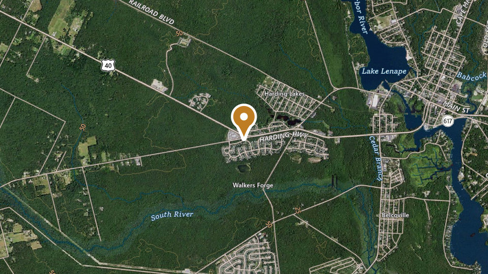 Map of Buck Tails Outfitters