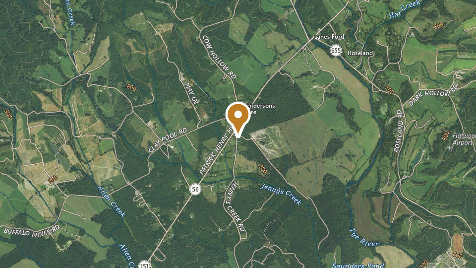 Map of PriestView Hunting Preserve