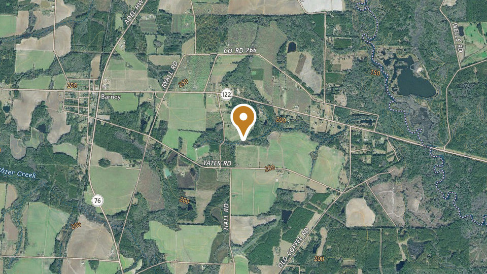 Map of Abbott Shooting Preserve