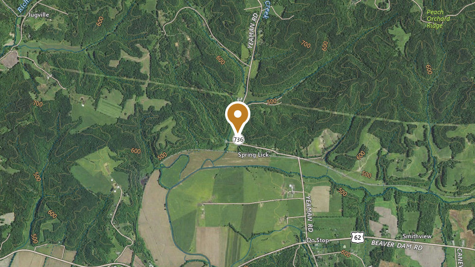 Map of Buck Country Outfitters