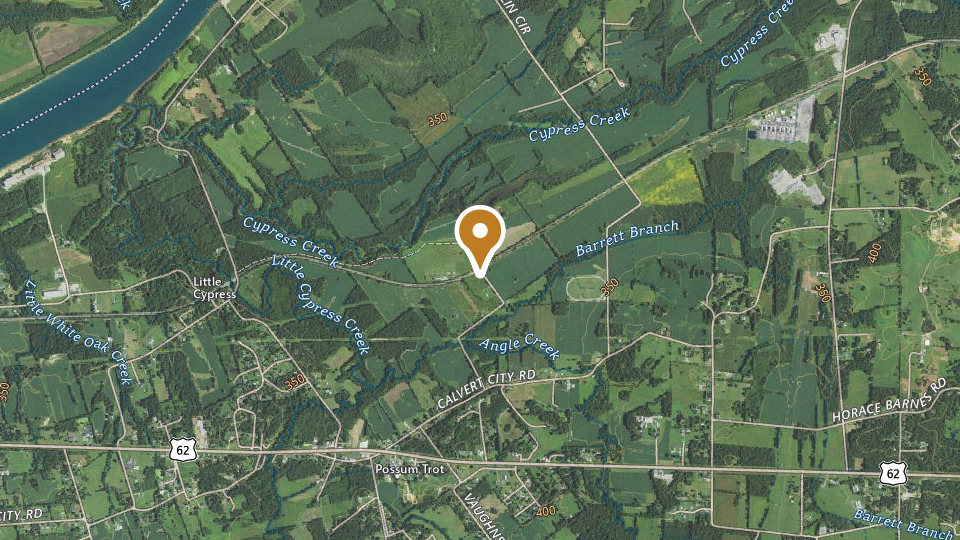 Map of Moore's Hunting Preserve