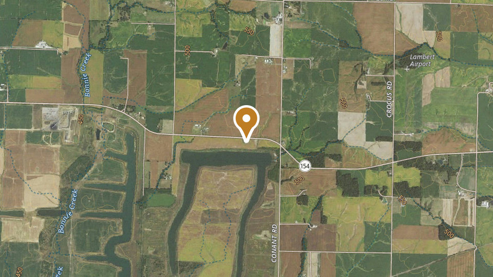 Map of Gander Hill Goose Club