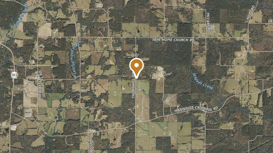 Map of Thornhill Shooting Preserve
