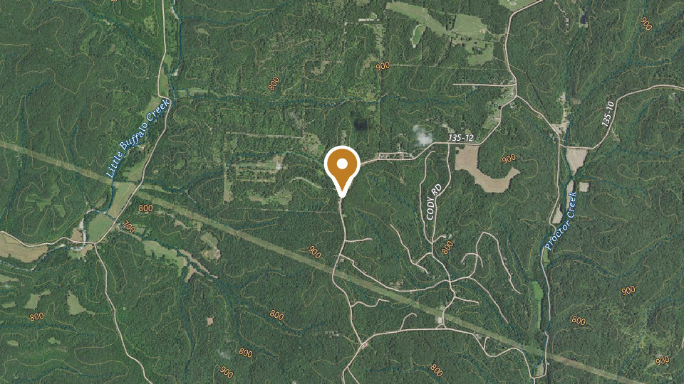 Map of Liberty Ranch "The Oaks" Sportsman's Club LLC