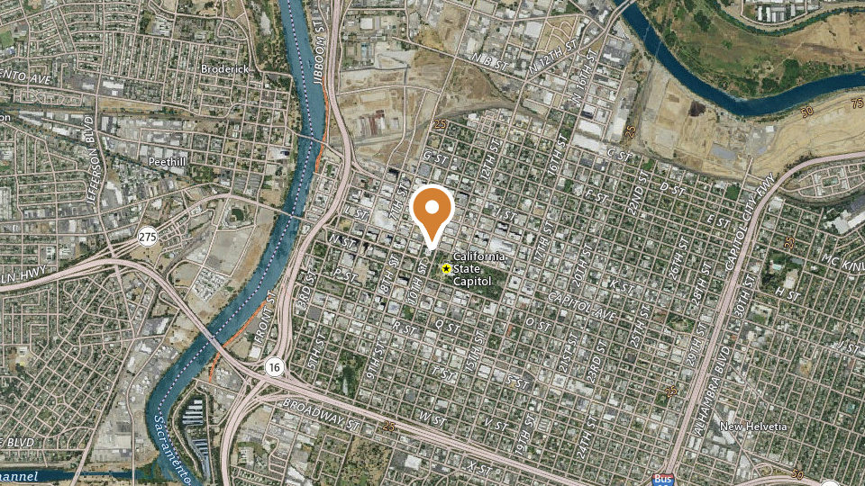 Map of Cal Fishing Guides & Reports