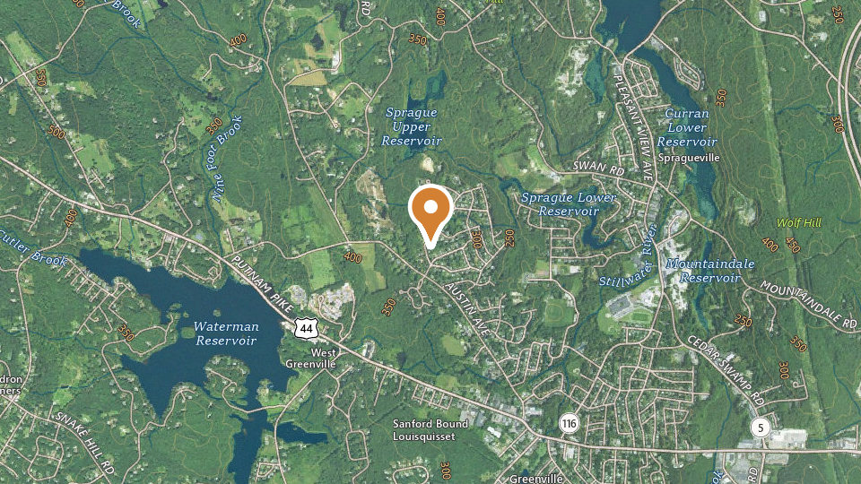 Map of Fly Fish RI