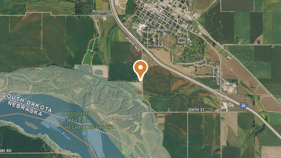 Map of Missouri River Outdoors
