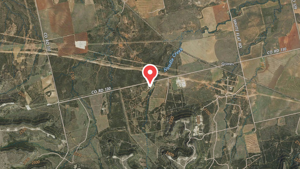 Map of Dos Plumas Hunting Ranch