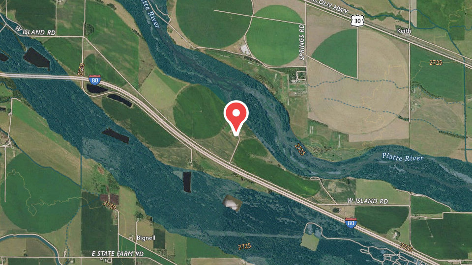 Map of Sand River Outfitters