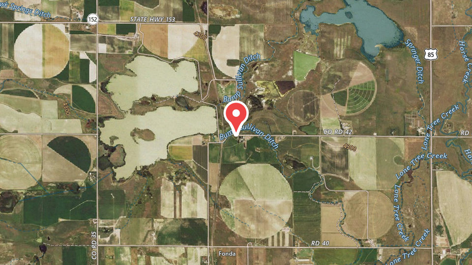 Map of Goose Bump Pheasant Hunting Lodge