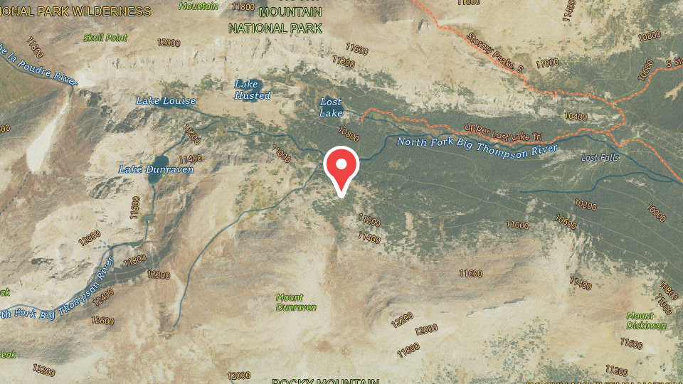 Map of Arapaho-Roosevelt NF OHV