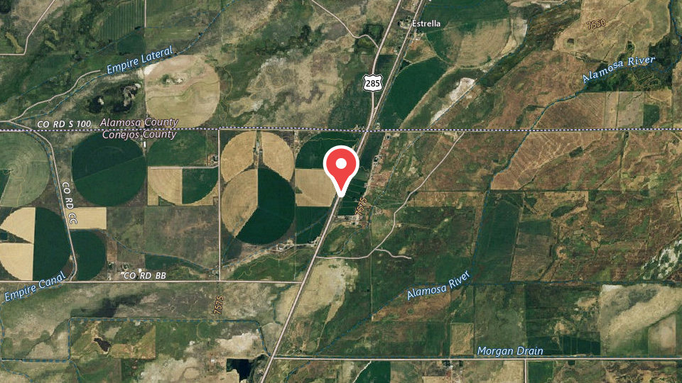 Map of Grouse Mesa Outfitters