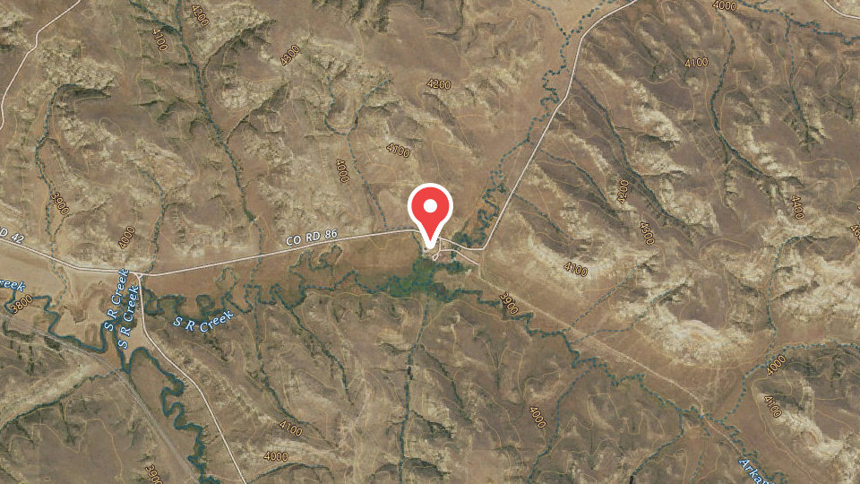 Map of Dry Creek Wrangler School