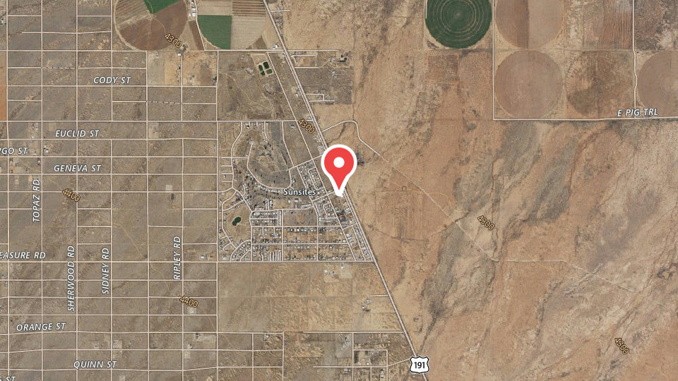 Map of Arizona Sun Sites