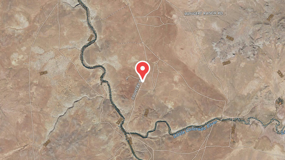 Map of Blue Rooster Hunting Ranch