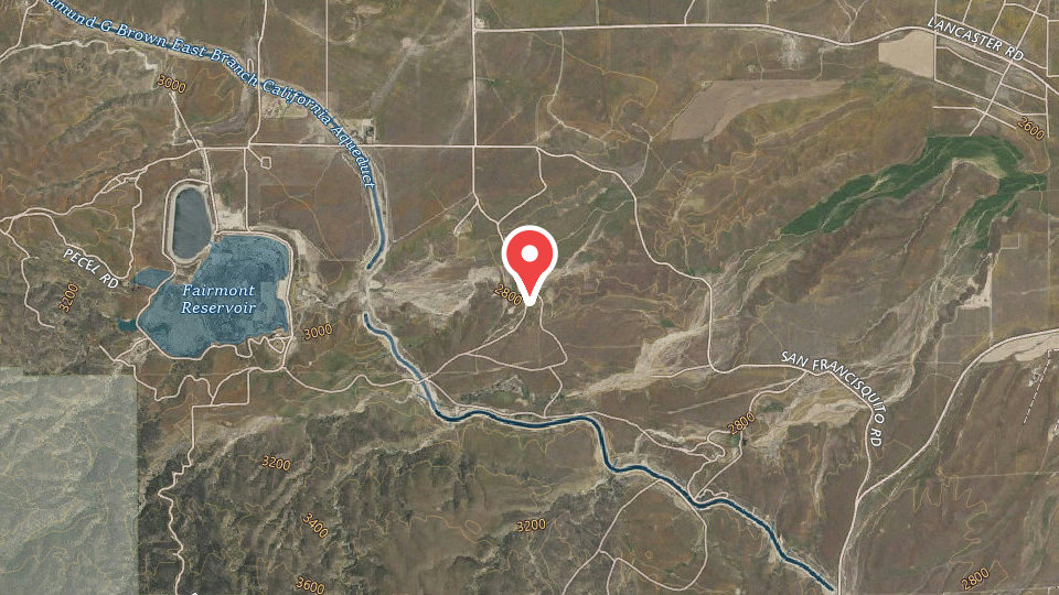 Map of Antelope Valley Sportsman's Club