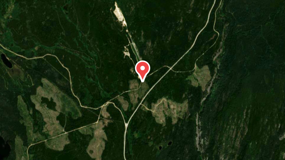 Map of Thunder Mountain Off Road Park