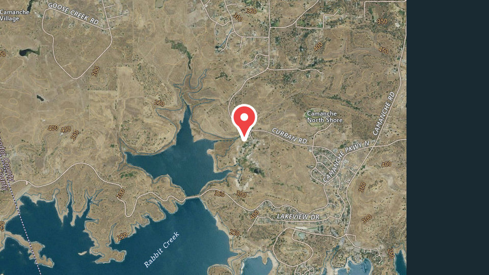 Map of Camanche Hills Hunting Preserve