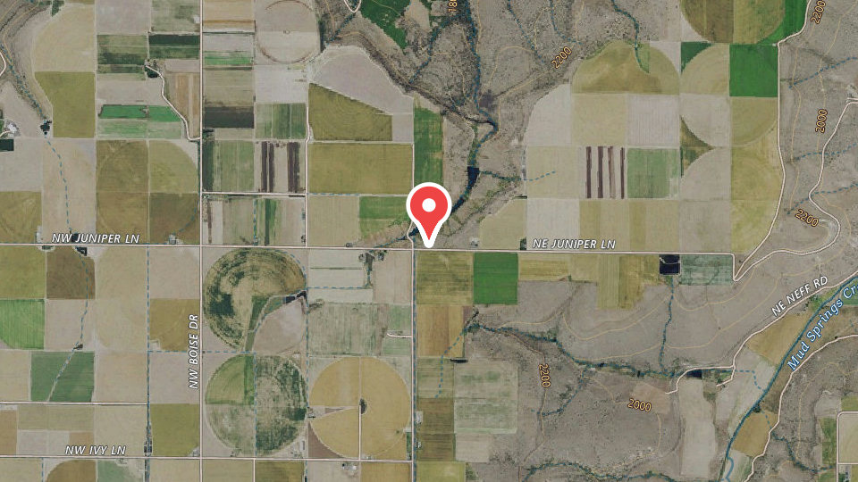 Map of Gateway Canyon Preserve