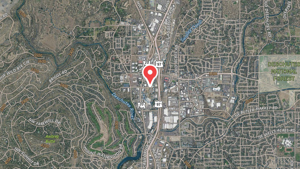 Map of Oregon Outfitters & Guides